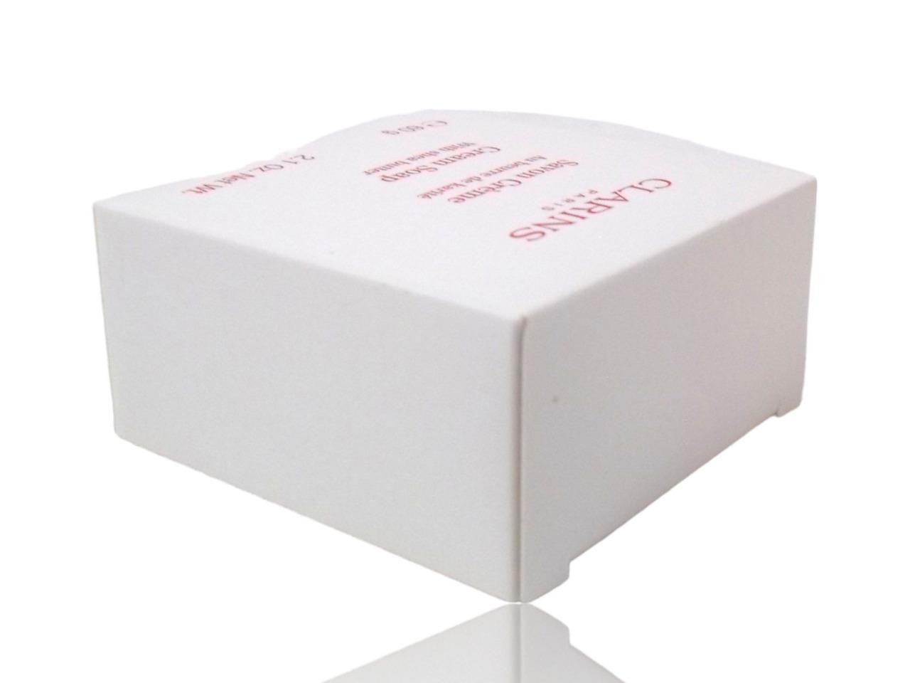 (4-Pack) Clarins Eau Dynamisante Cream Soap Bar w/ Shea Butter Travel Size 2.1oz
