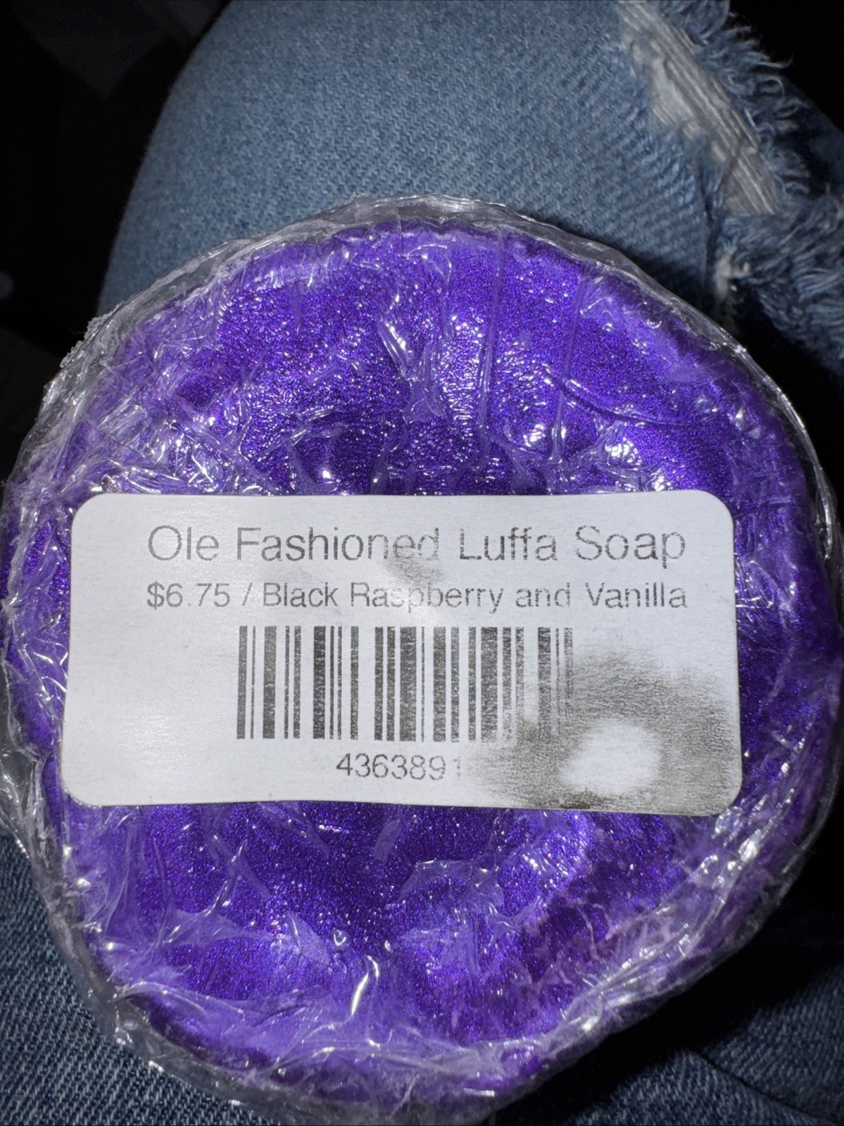 Old Town Soap Co. Luffa Soap One 5 Oz Handmade Bar From Natural Ingredients
