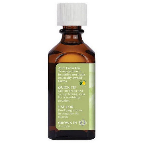 Essential Oil Tea Tree (melaleuca alternafolia) 2 Fl Oz By Aura Cacia