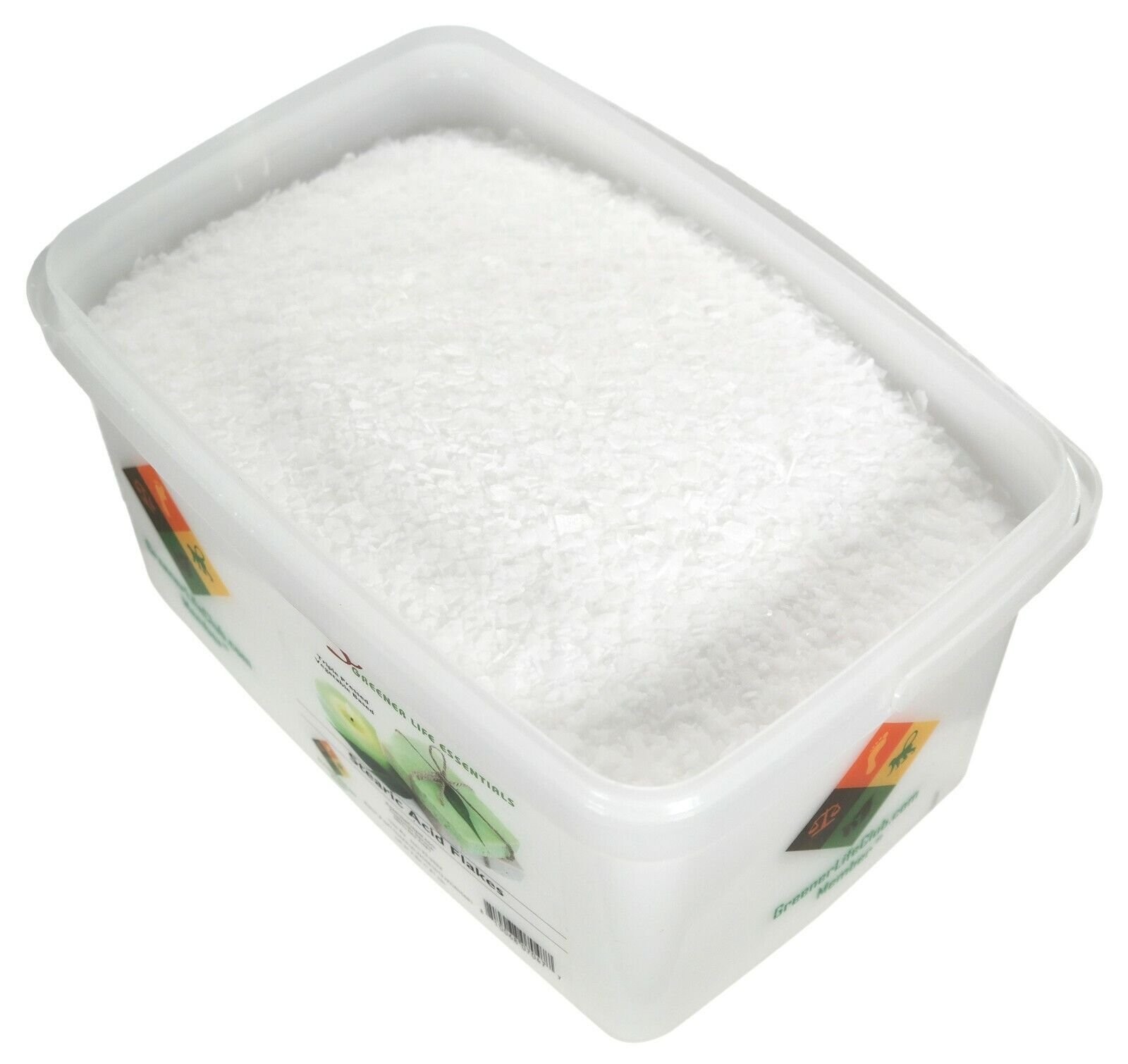 Stearic Acid – Vegetable Based – 4lb – Greener Life Club Box