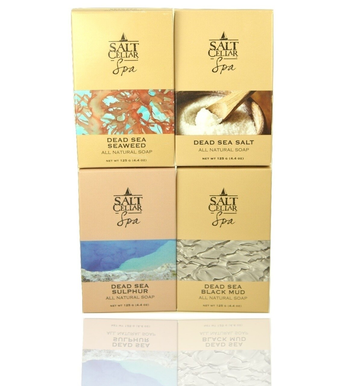 Salt Cellar Spa Dead Sea Sulphur Soap 4.4 oz (125 g)Connected to: Salt Cellar Sp
