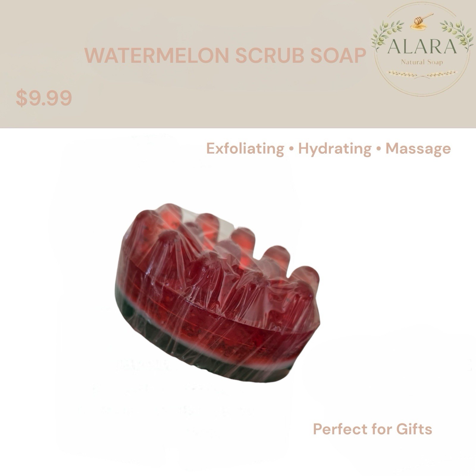 Handmade Natural Soap – Unique Design – Skin Loving Care – ALARA