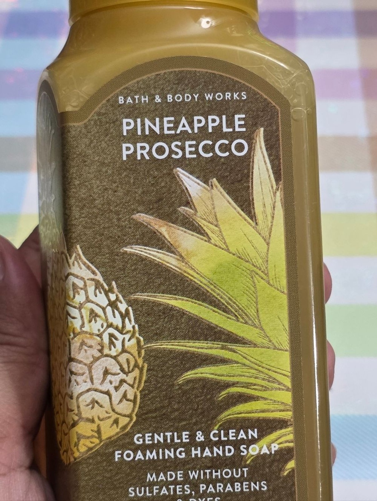 Bath Body Works Pineapple & Coconut Variety Tropical Foaming Hand Soap Set of 3