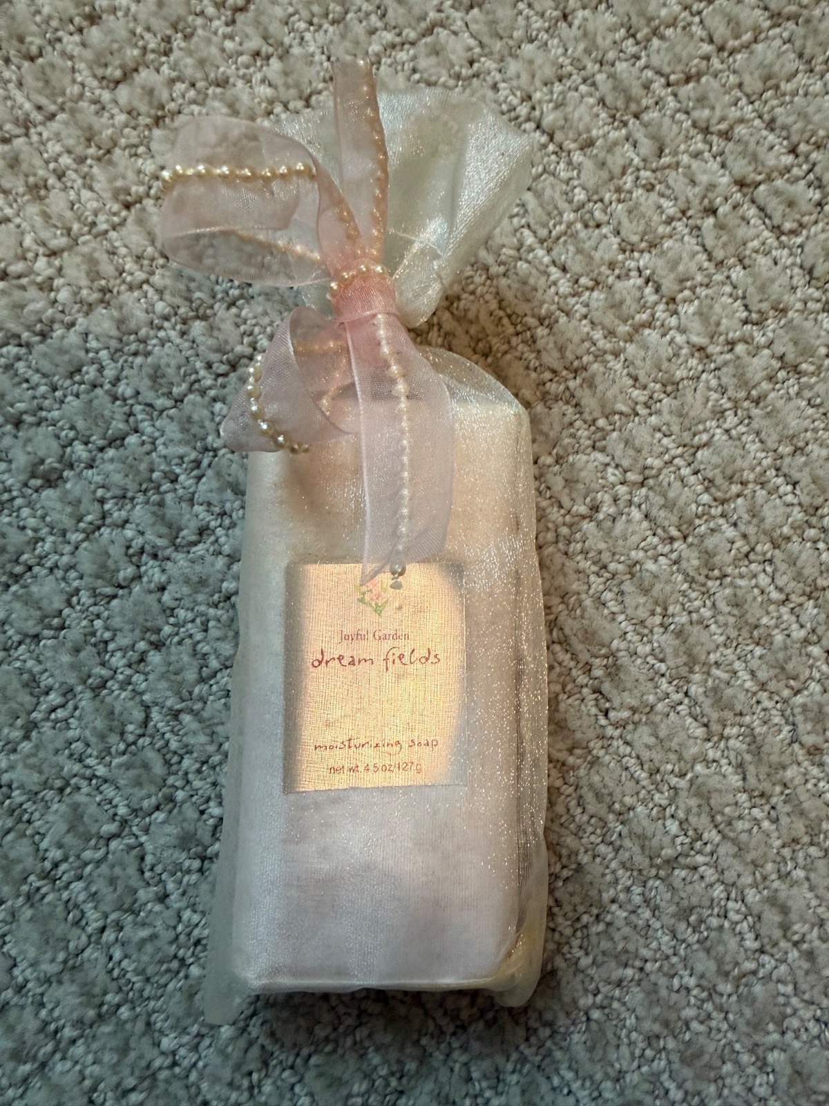 Bath Body Works Joyful Garden Dream Fields Moisturizing Bar Soap Sealed 4.5 Oz