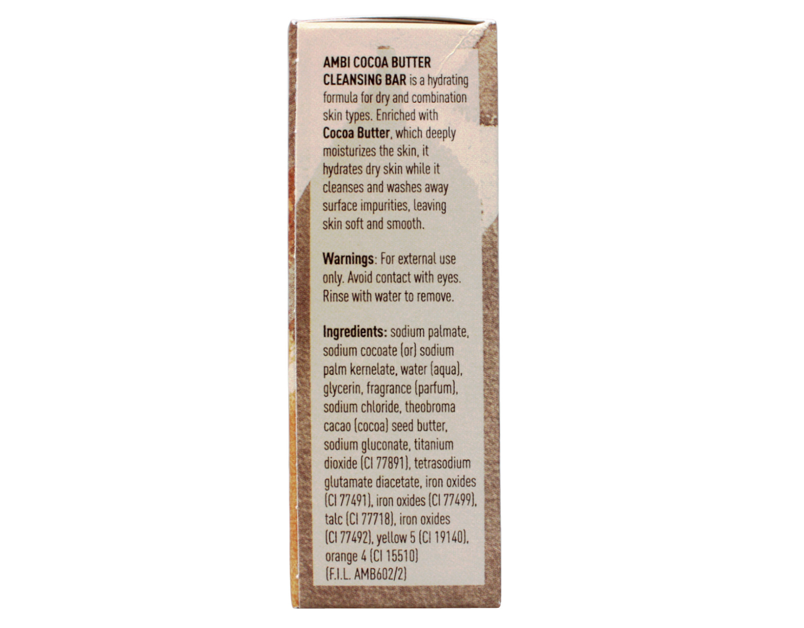 AMBI Cocoa Butter Cleansing Bar Soap – 3.5oz – 6 Pack