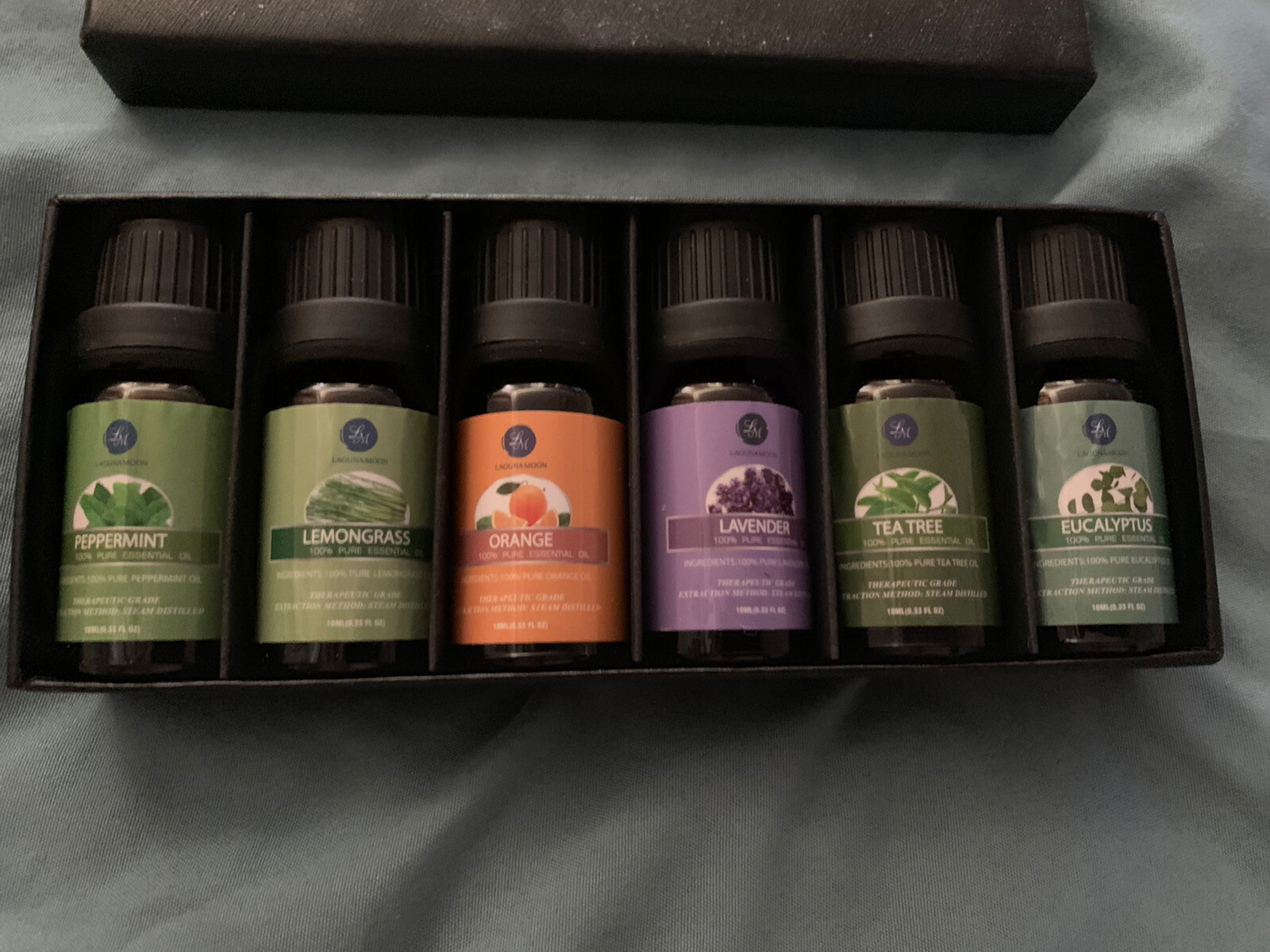 Lagunamoon Essential Oils Gift Set with 6 Pieces
