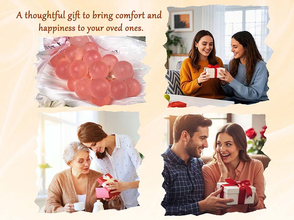 Artisanal Cleansing Long-Lasting Charming Unique Skin-Friendly Grape-shaped Soap
