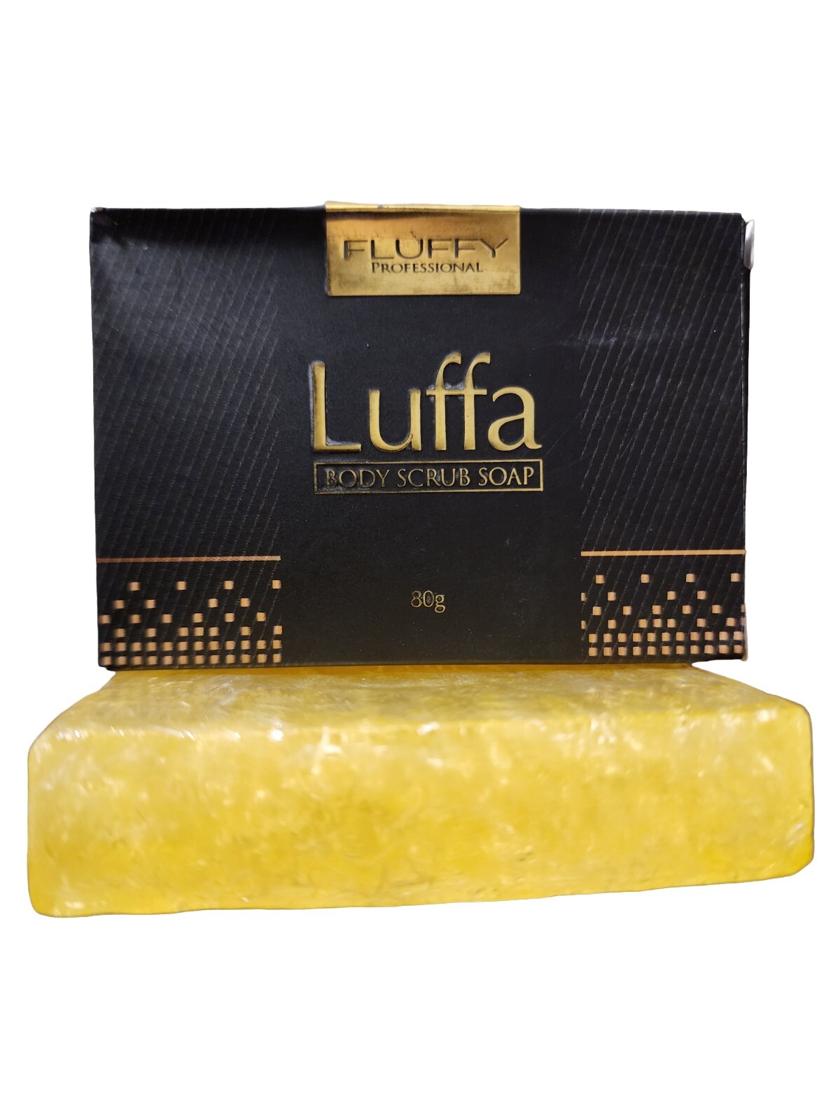 FLUFFY LUFFA Body Scrub Whitening Soap Removes Dirt And Dead Skin Cells 3 Bars