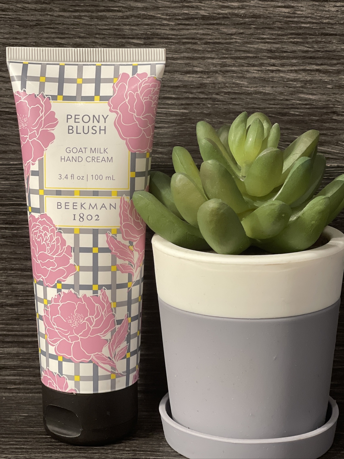 NEW Beekman 1802 Goat Milk PEONY BLUSH Hand Cream 3.4oz /100ml SEALED