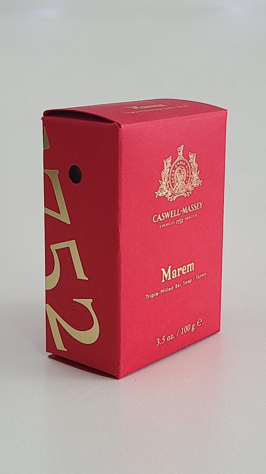 Caswell Massey Marem Triple Milled Bar Soap 3.5 oz