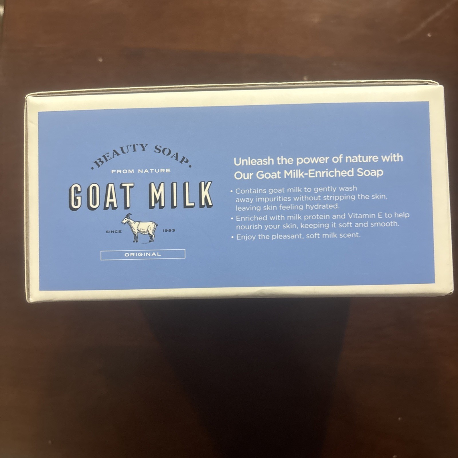 Shower Mate Beauty Soap From Nature Goat Milk Moisturizing Box (12 Bars) NEW