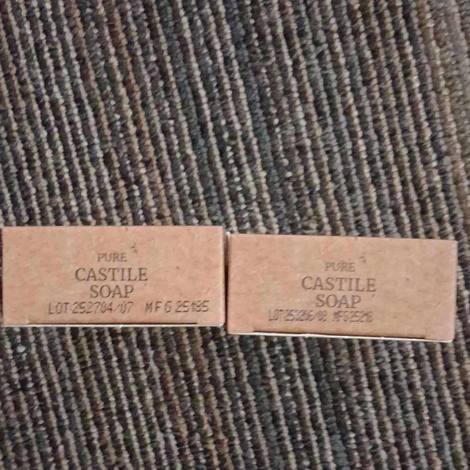 Natural Sense Pure Castile Soap Bars Peppermint & Almond 5 oz Lot of 2