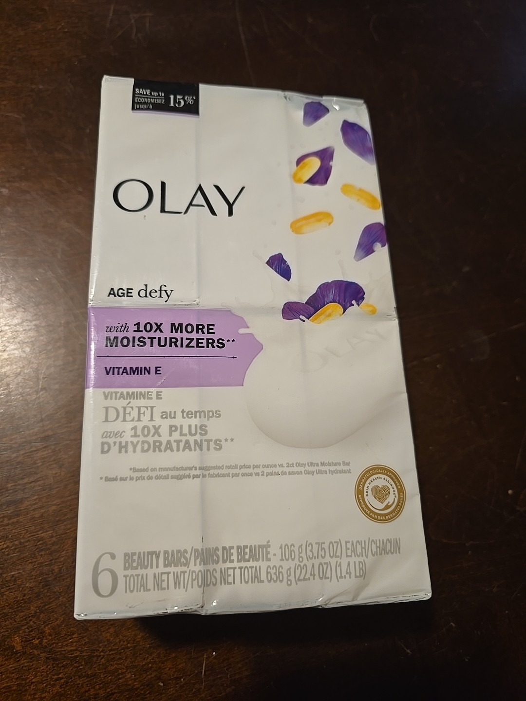 Olay Age Defying With Vitamin E Bar Soap – 6 Pack (C019)