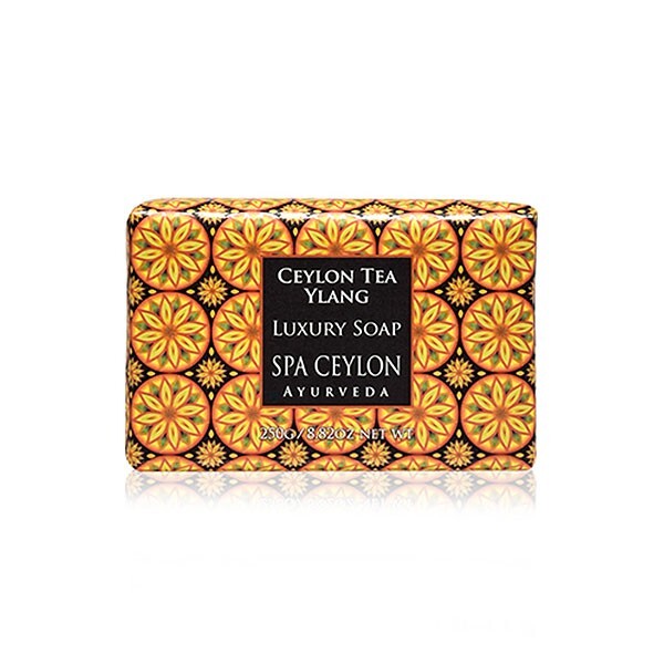 Luxurious Ceylon Tea Ylang Luxury New Ayurvedic Soap 250g Skin Care Moisturizing