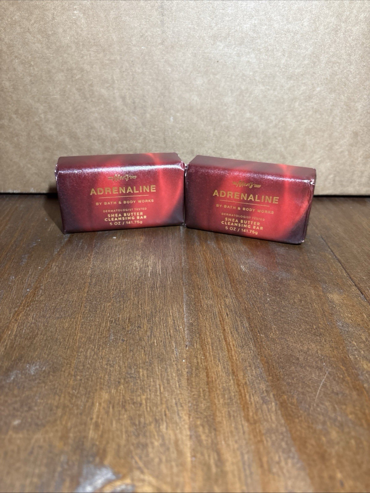 Bath & Body Works Adrenaline Men’s Collection Cleansing Bar Soap (2) New