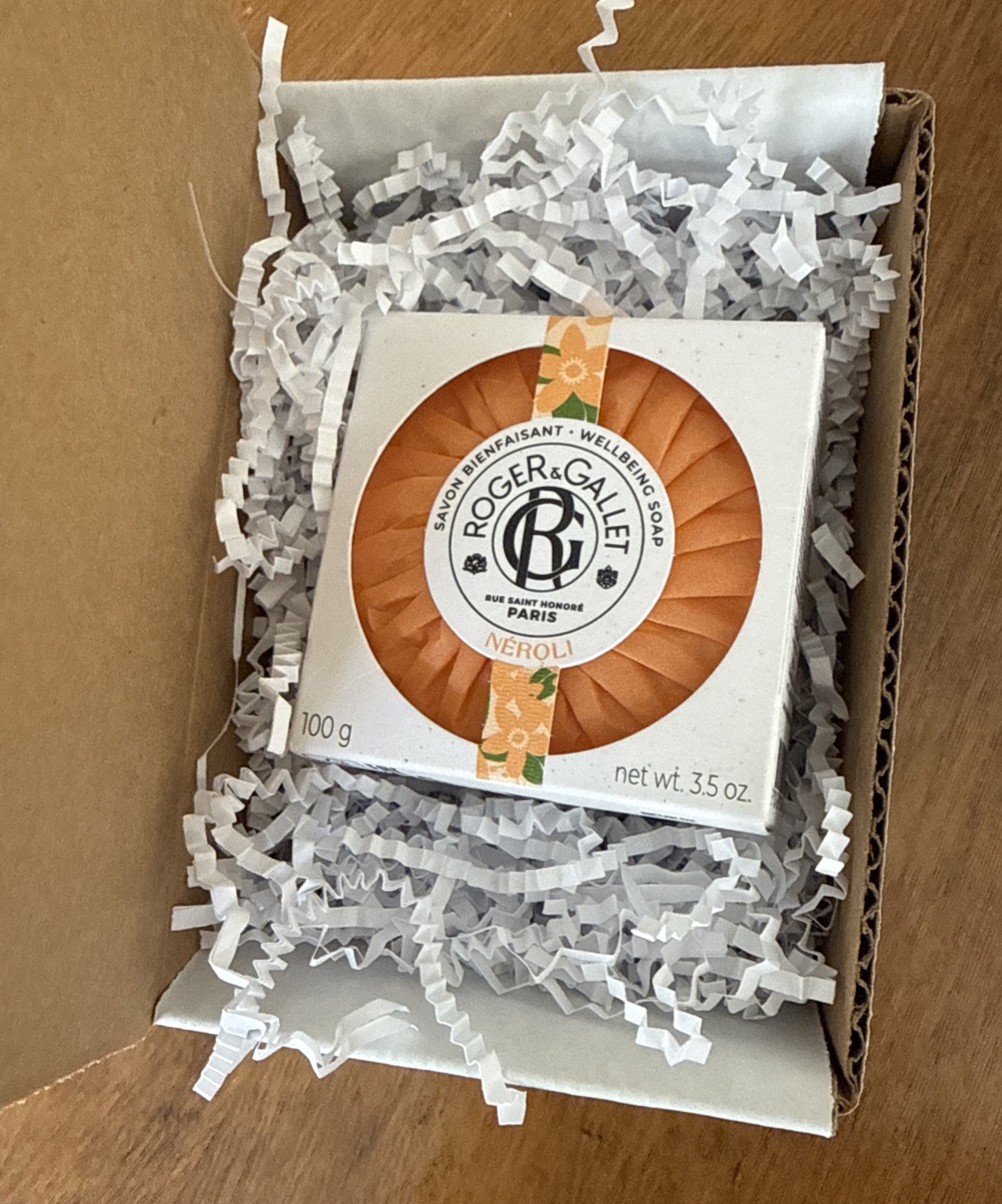 Roger & Gallet Soap French Milled From Paris 3.5 Oz. 100 ML With Gift Box