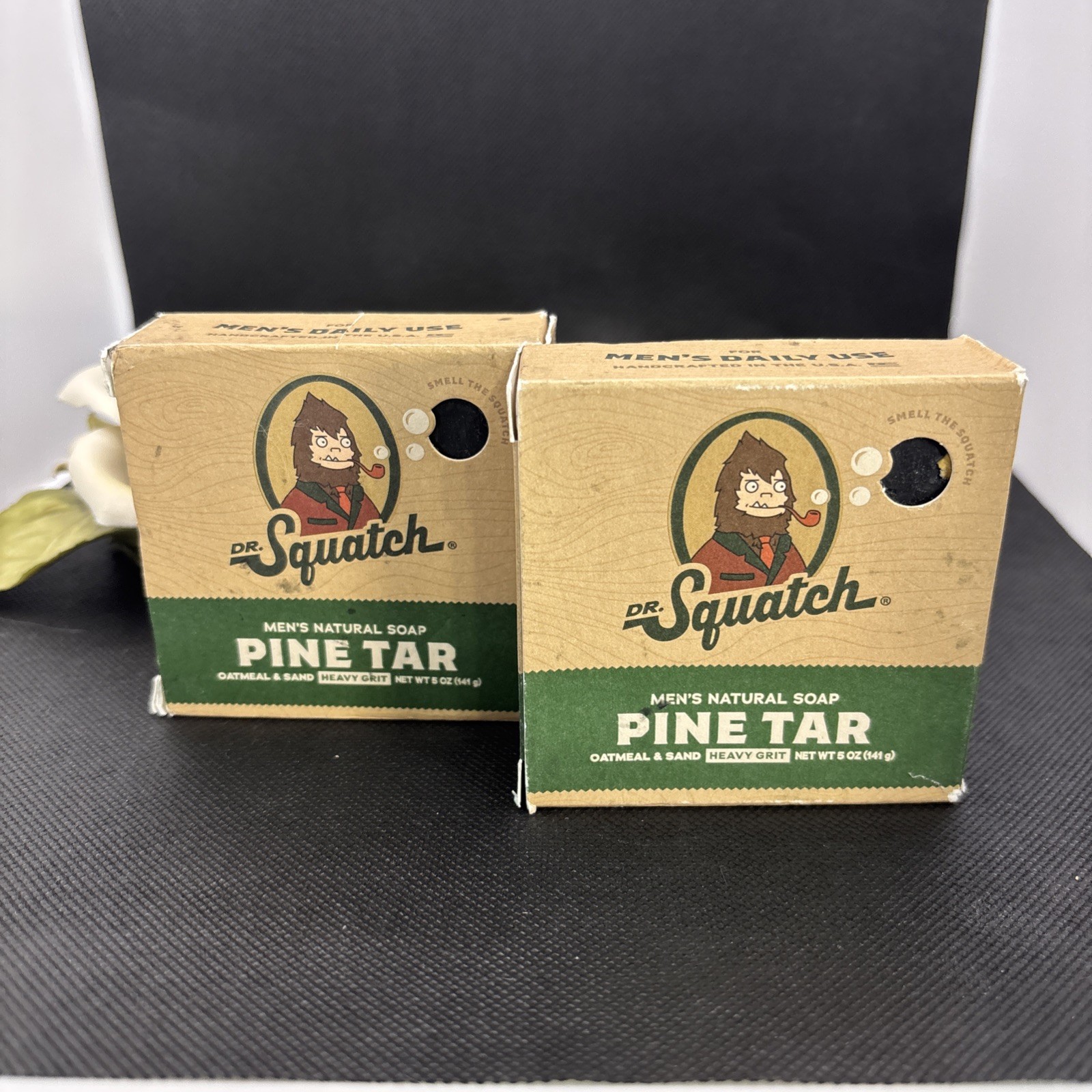 Dr. Squatch Pine Tar Soap for Men – 5ozx2