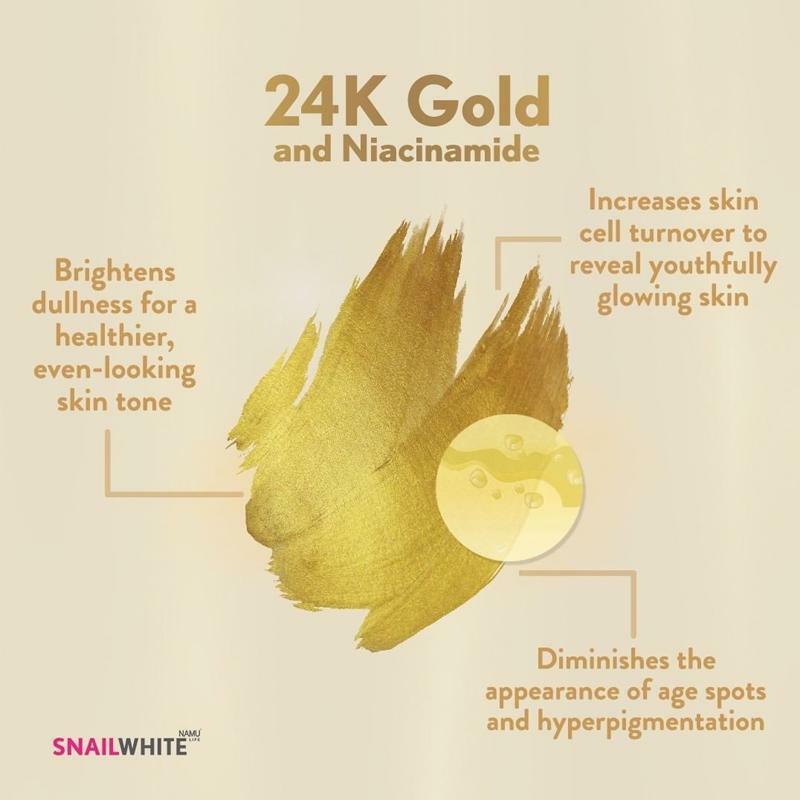 10x Snail White Whipp Soap Gold Give You Glowing And Nourished Skin 100g10x Snai