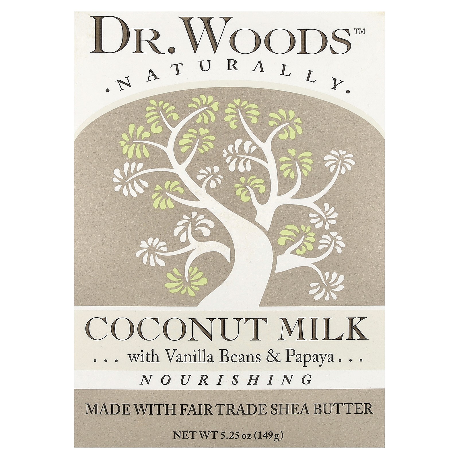 Nourishing Bar Soap, Coconut Milk, 5.25 oz (149 g)