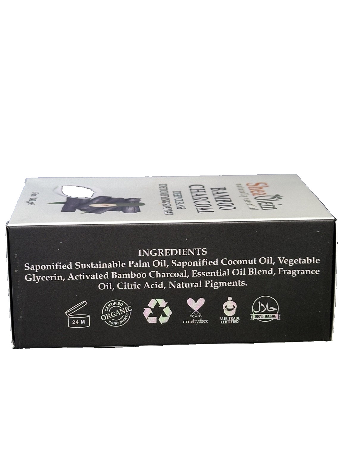 Organic Body Soap Bamboo Charcoal