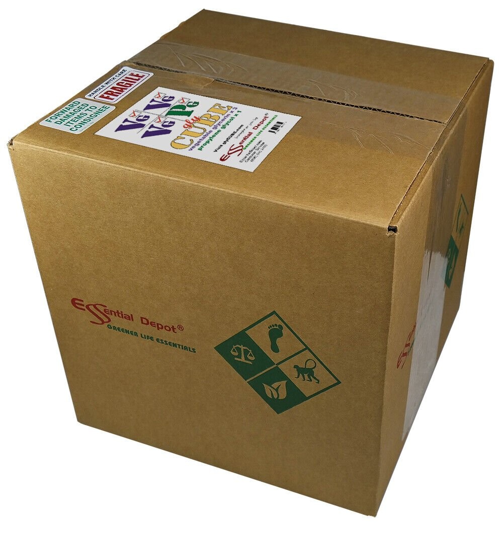 glyCUBE – 3 Gal PALM DERIVED Vegetable Glycerin & 1 Gal Propylene Glycol – USP