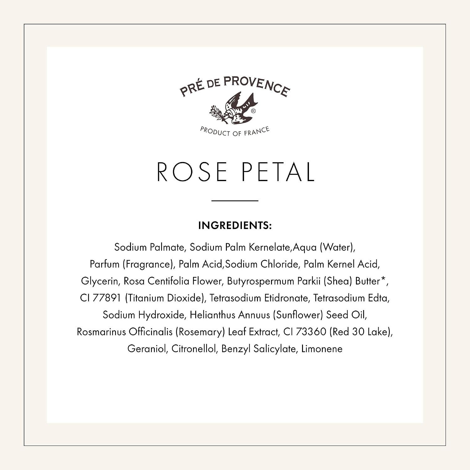 Shea Butter Enriched Artisanal Soap Bar, 5.3 oz – Hydrating Rose Fragrance