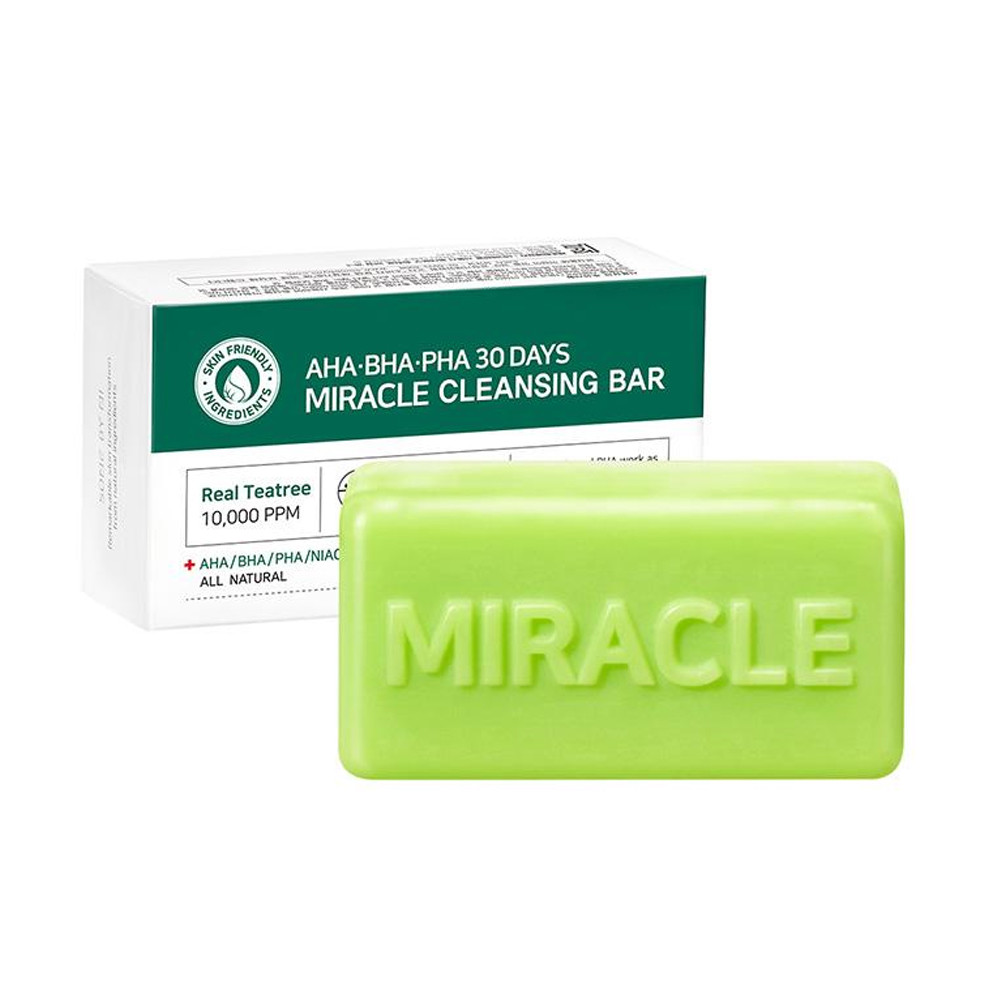 [SOMEBYMI] AHA BHA PHA 30 Days Miracle Cleansing Bar – 106g / Free Gift