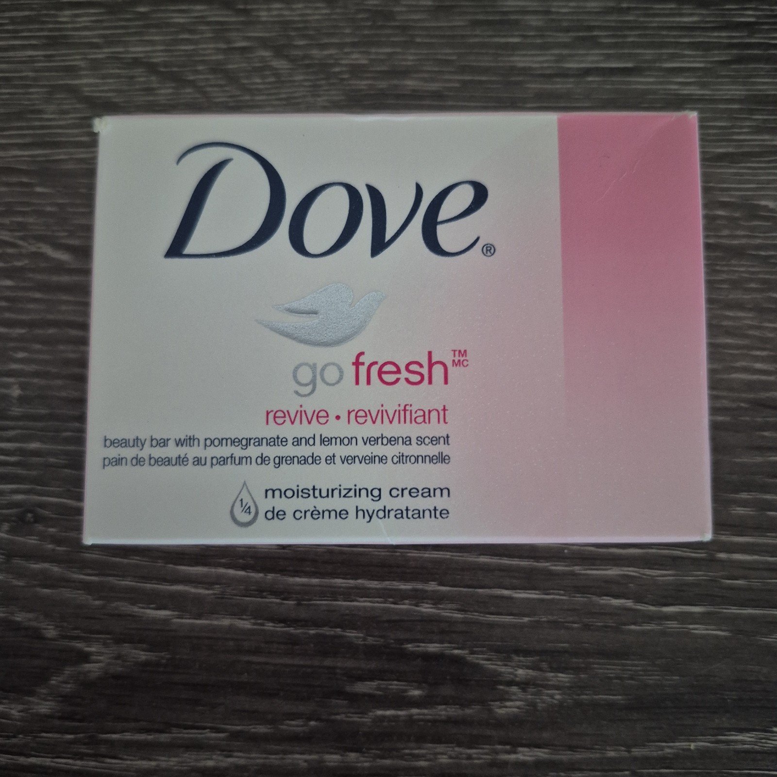 Dove Go Fresh Revive Bar Soap Pomegranate & Lemon Verbena 4.0 oz Bar HTF