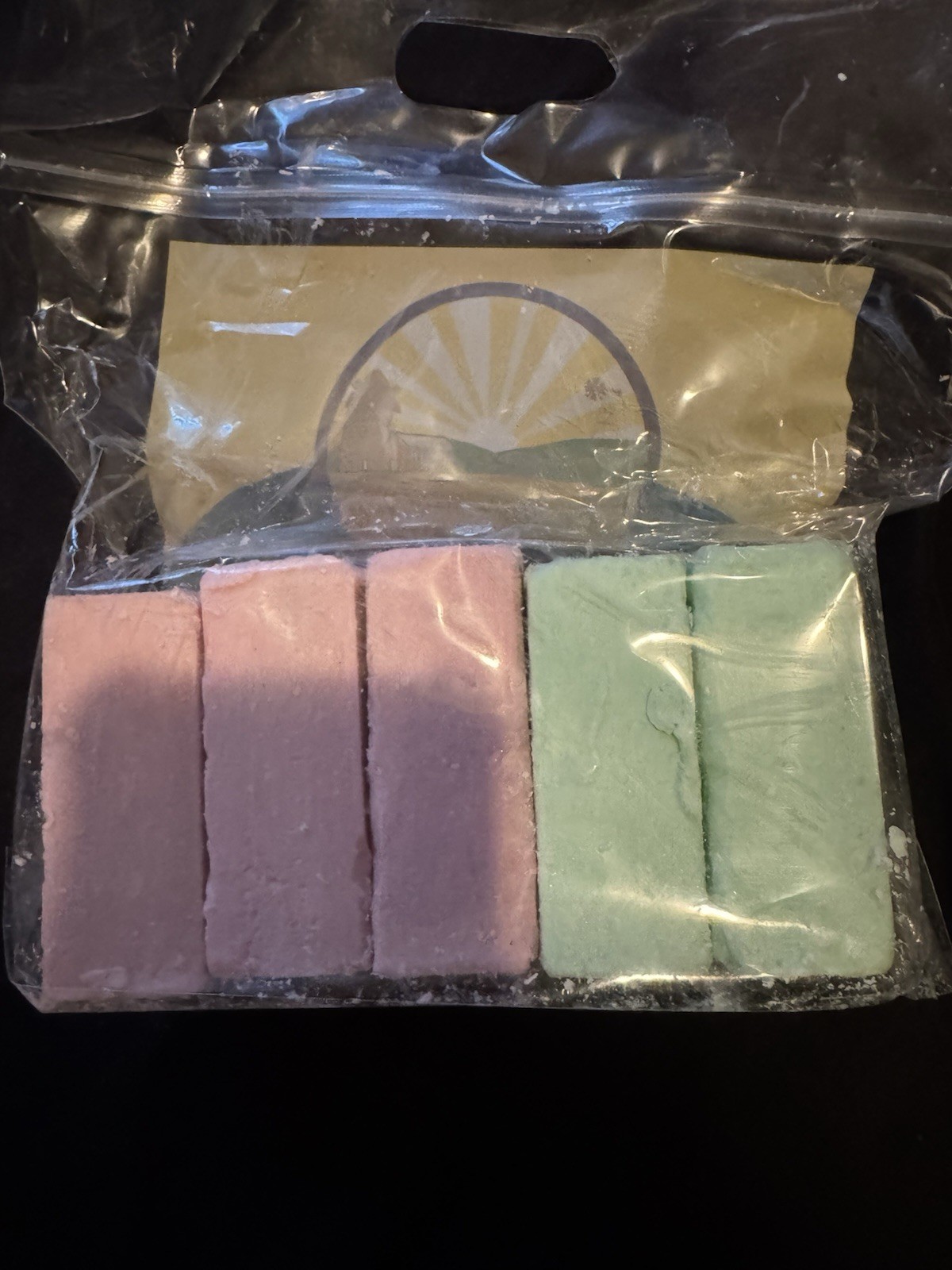 1 BAG OF AMISH LAND BAR SOAP 5 5OZ BARS TOTAL