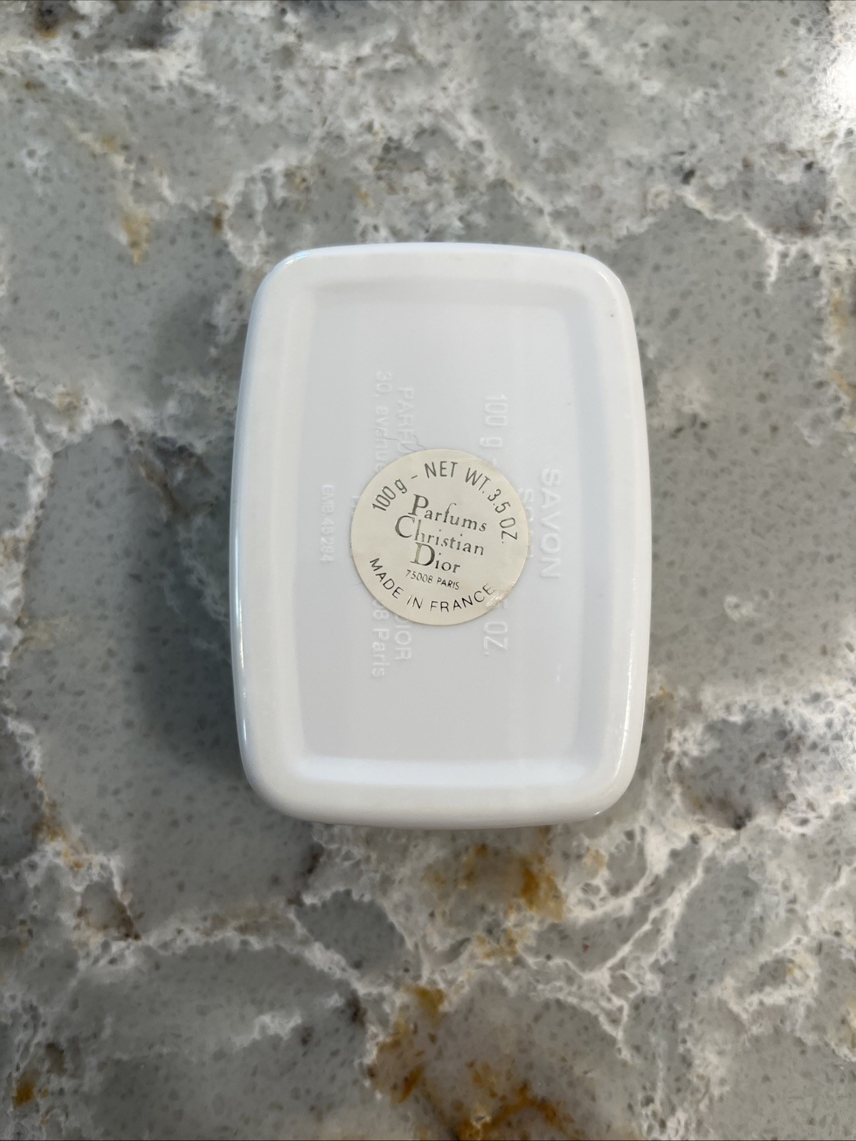 Vintage Christian Dior Dioressence Soap w/ Case 3.5 Oz Made In France New Sealed