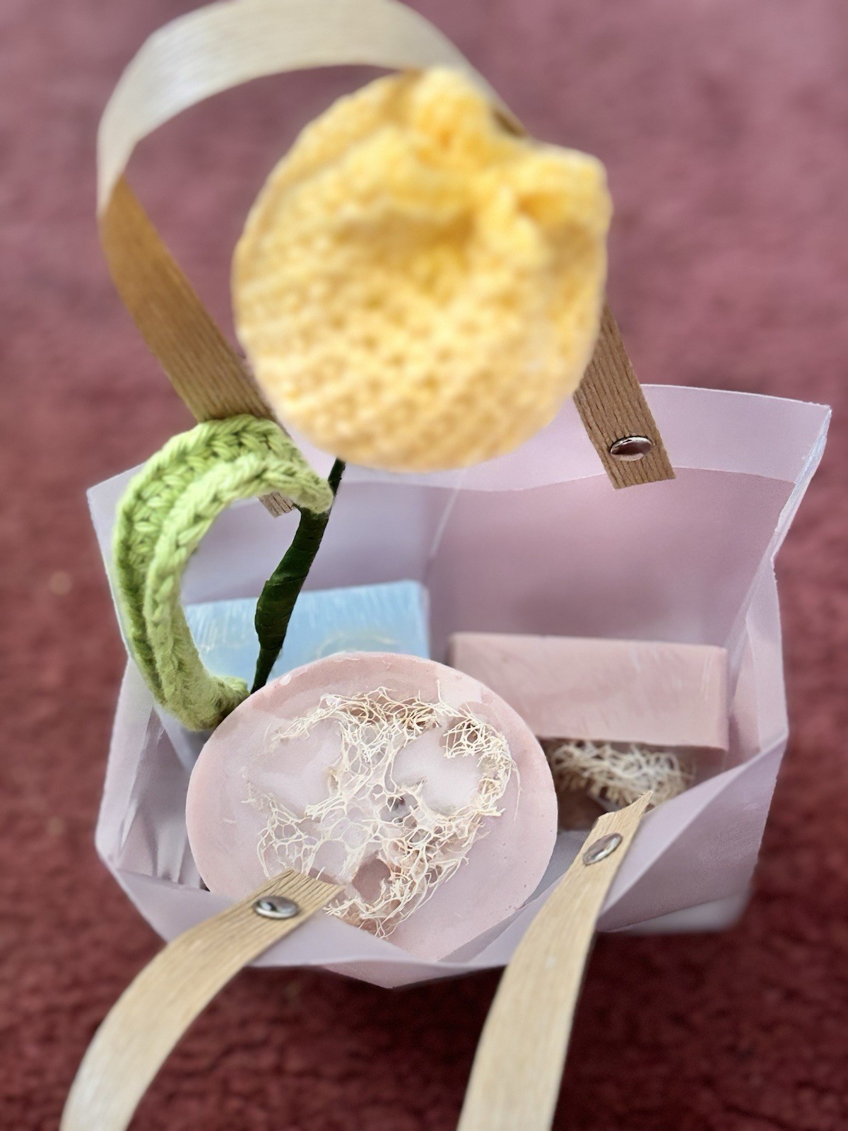 Handmade Luffa Soap Natural Soap Bar