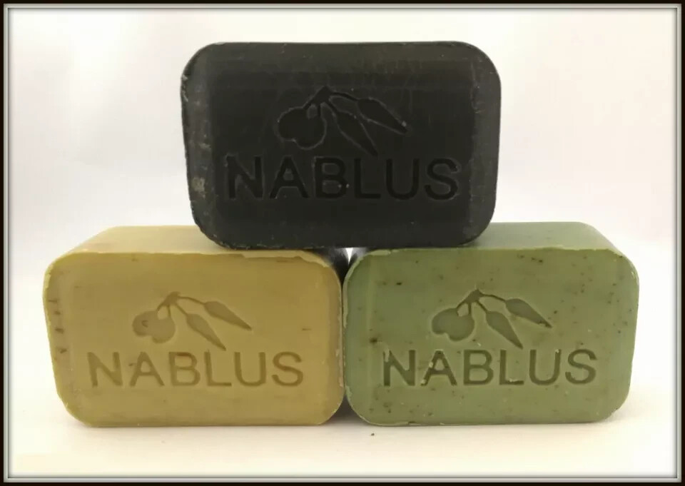 6 Bars Fresh Nablus Olive Oil Soap Handmade Distinguished Efficiency multicolor
