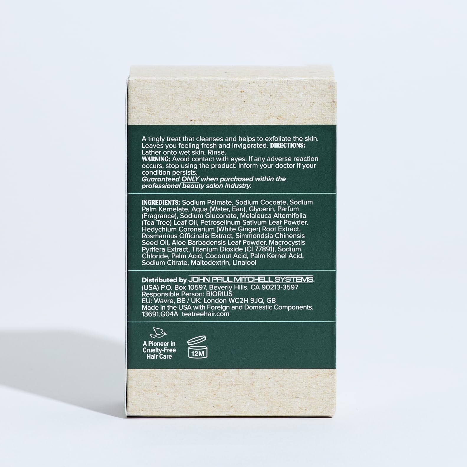 Body Bar Soap, Deep Cleans + Exfoliates, For All Skin Types