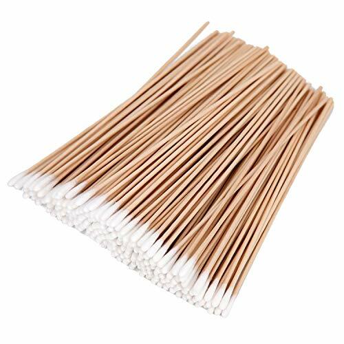 200 Count 6 Inch Long Cotton Swabs with Wooden Handles Cotton Tipped Applicat…