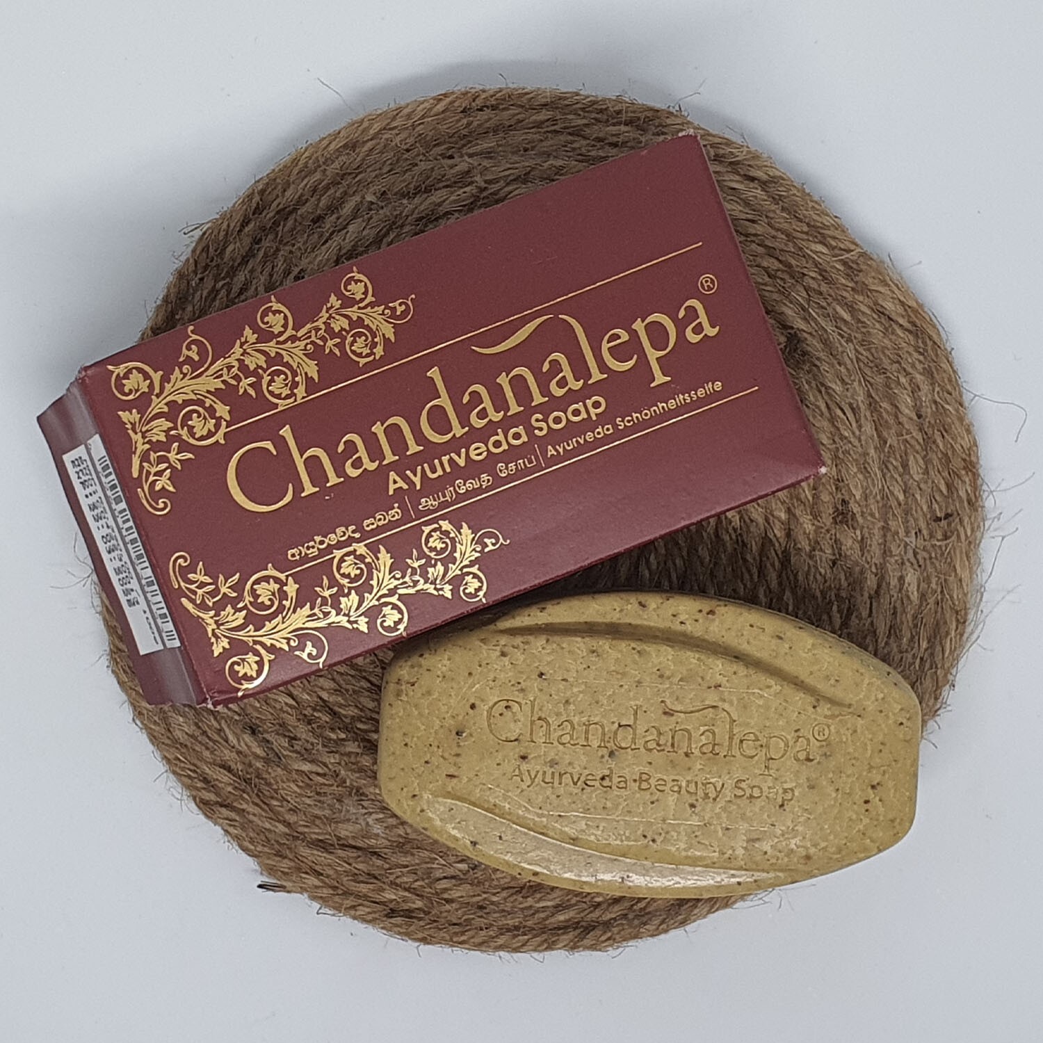 Chandanalepa Ayurveda Herbal Beauty Soap Natural Health Body Skin Cleaning 5pcs