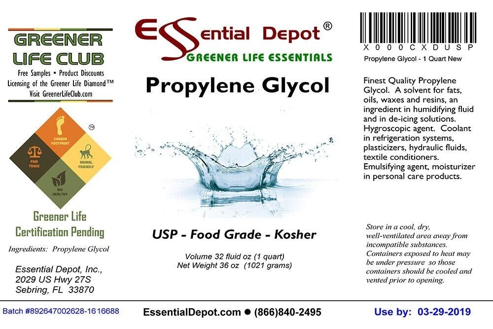 Propylene Glycol 1 Quart