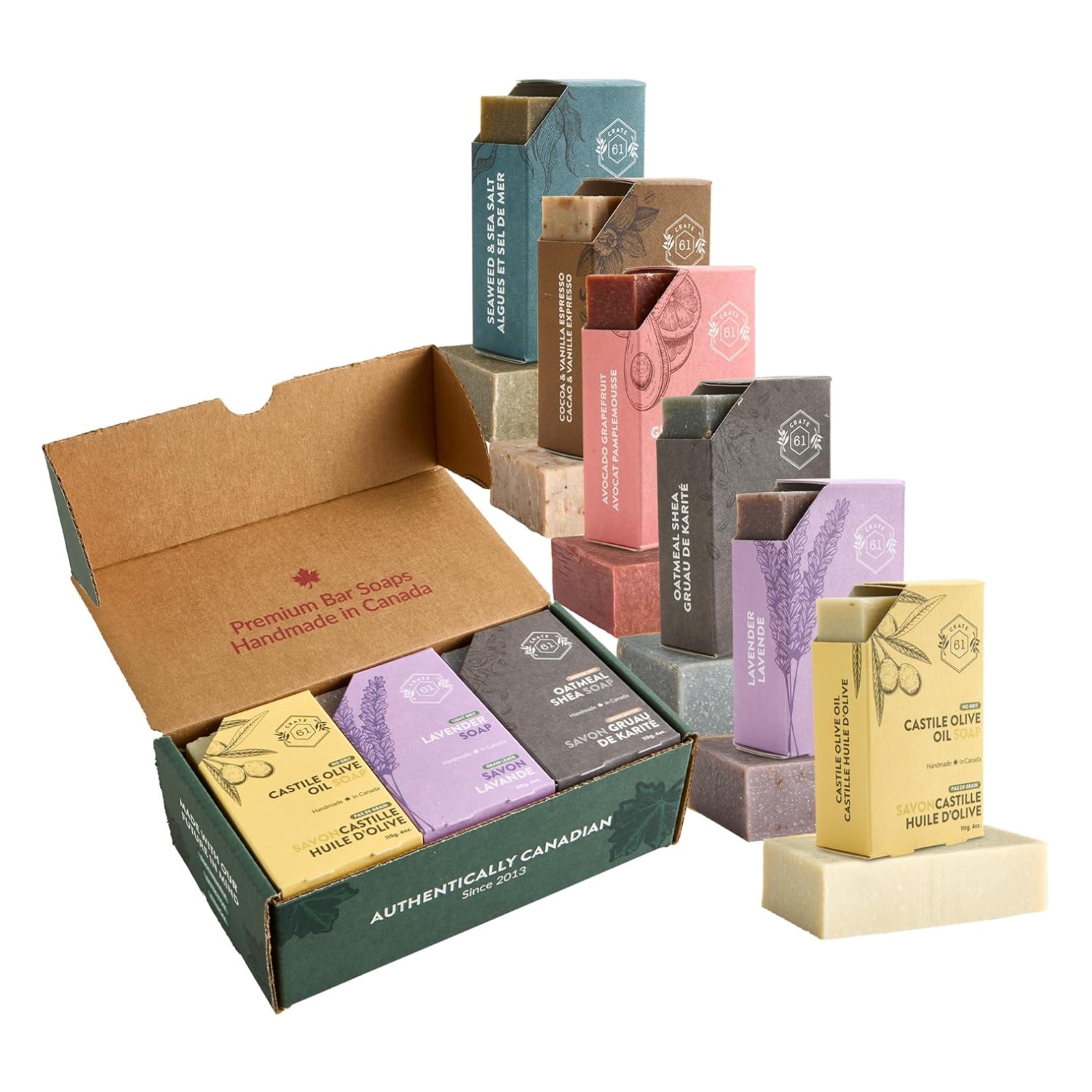 Eco-Friendly Plant Based Soap Bars – Pack of 6