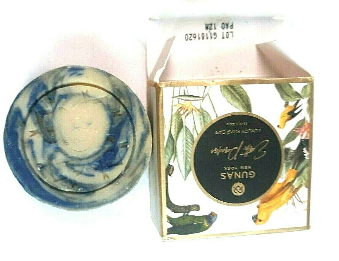 Gunas New York Earth Paradise Soap Bar 3.5 oz Olive Oil Coconut Oil