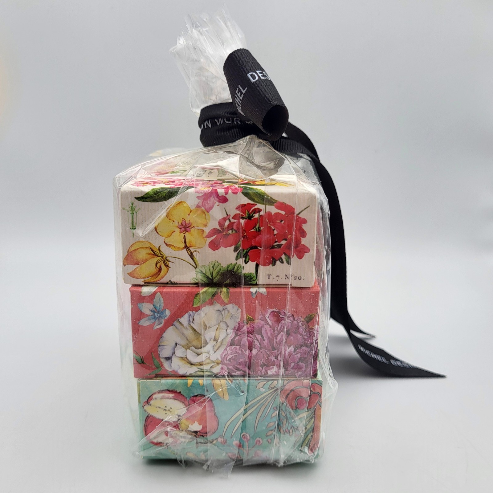 Michel Design Works Soap Trio Gift Set Floral Favorites Artisanal Bath Bar