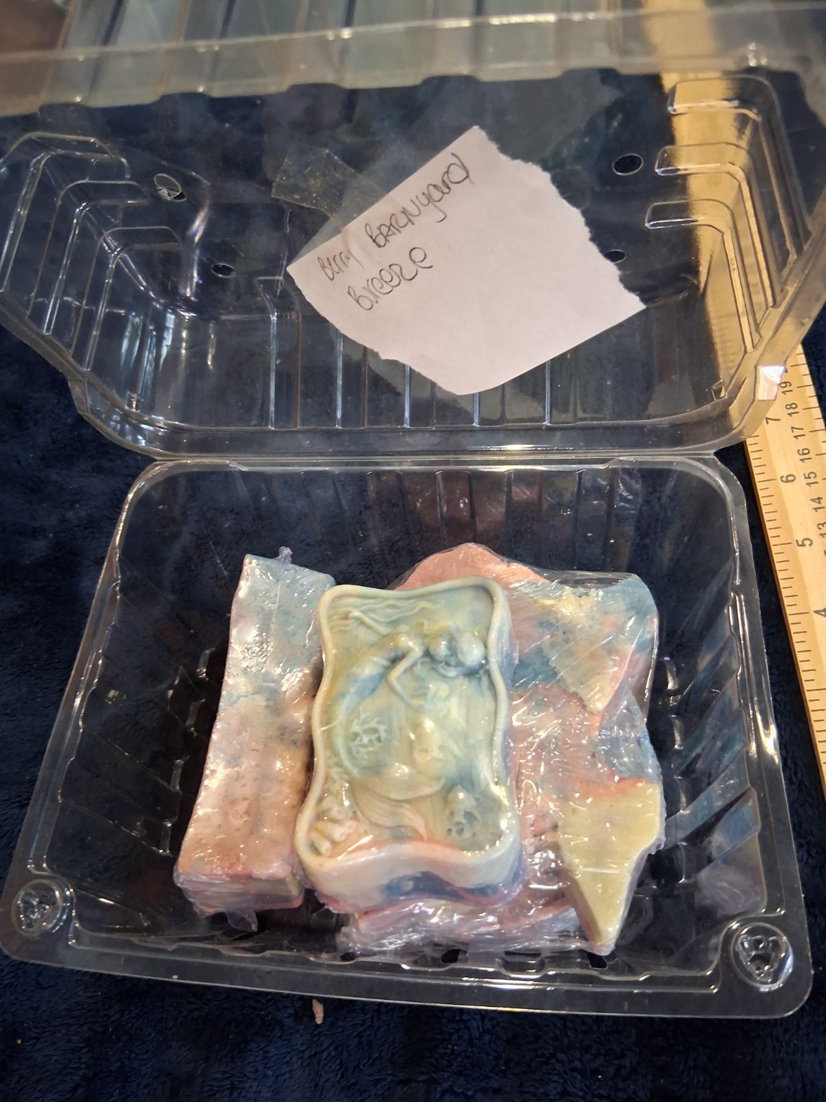 Handcrafted Texas State & Mermaid Goat’s Milk Soap Variety Lot 1.30 lbs 4pc