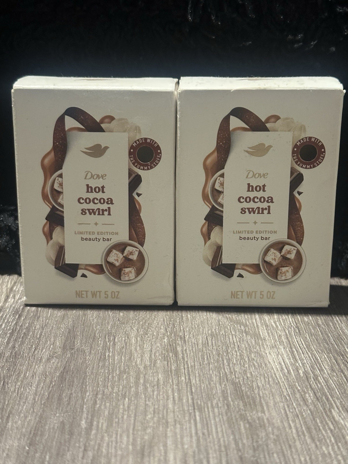 Dove Hot Cocoa Swirl Limited Edition Beauty Bar 5oz ( 2 Bars )