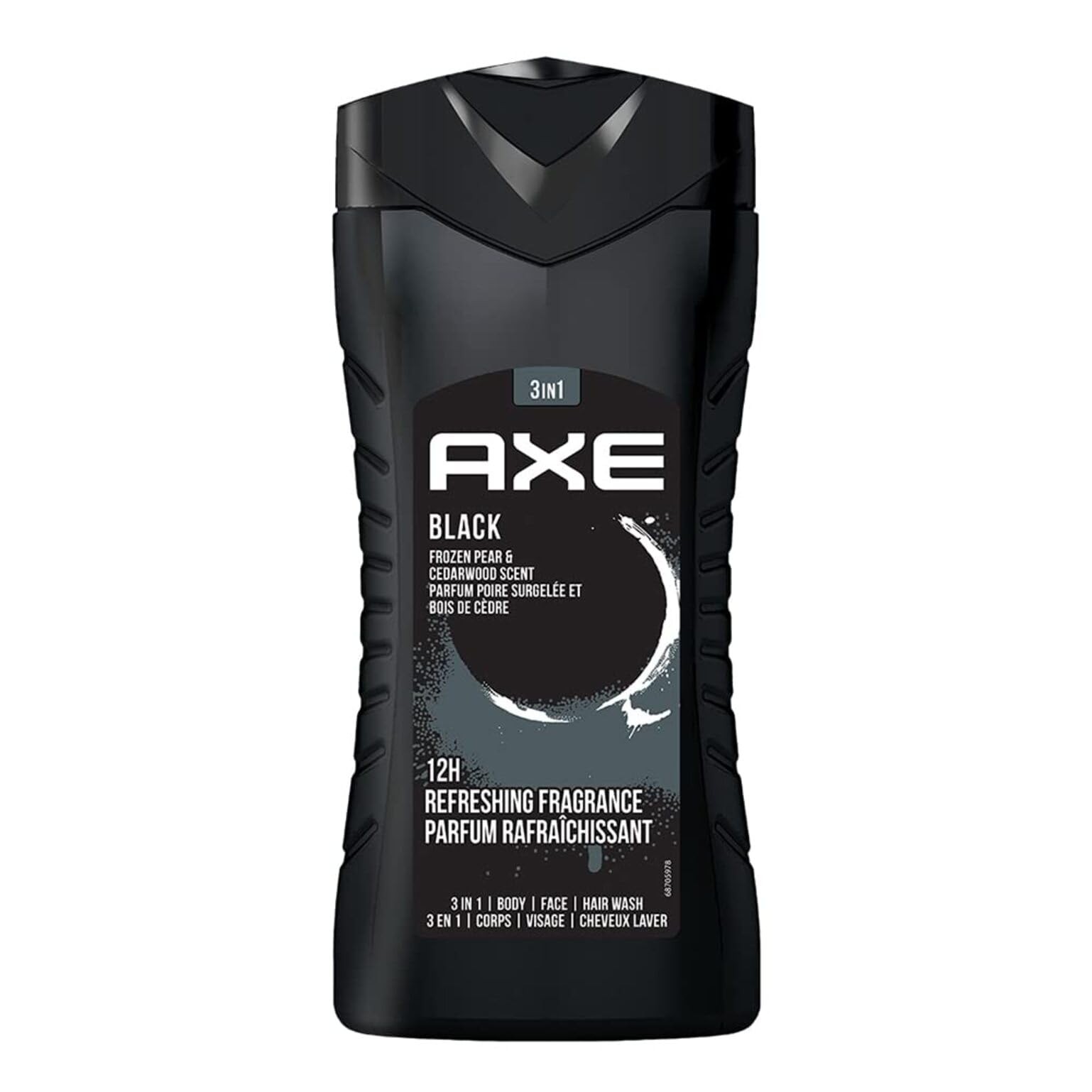AXE Black- Frozen Pear & Cedarwood Scent 3 in 1 Body 8.4 Fl Oz (Pack of 1)
