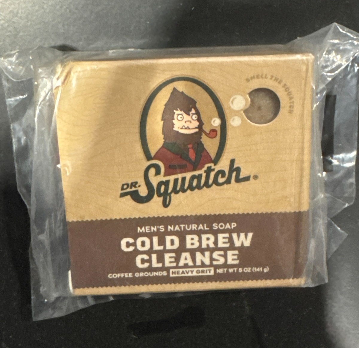 Dr. Squatch Cold Brew Cleanse Coffee Soap Bar | 5 Ounces [ Pack of 3]
