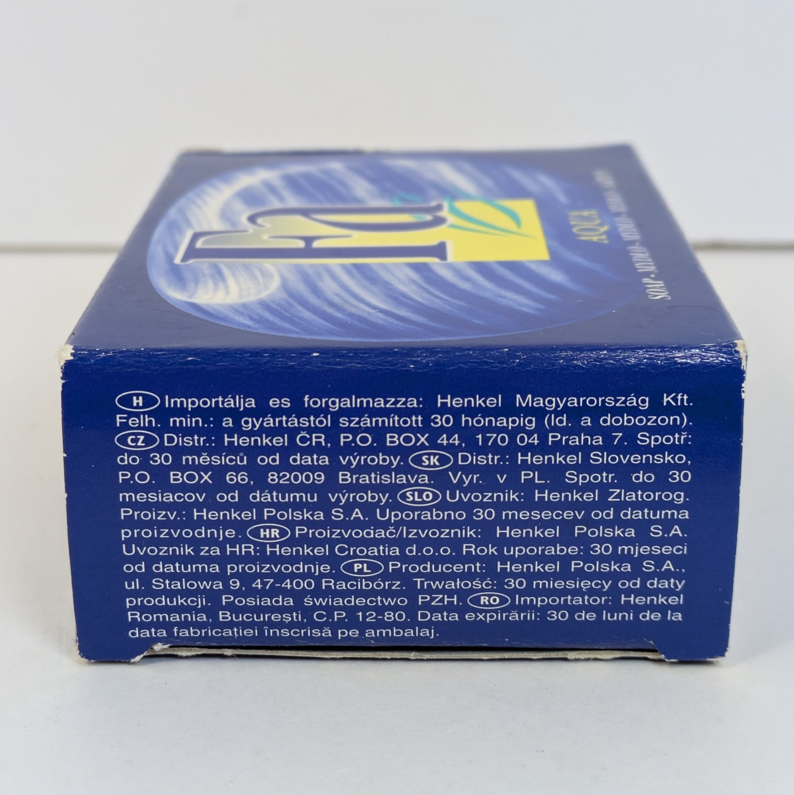 FA Aqua Bar Soap 100g Schwarzkopf & Henkel Germany New In Box