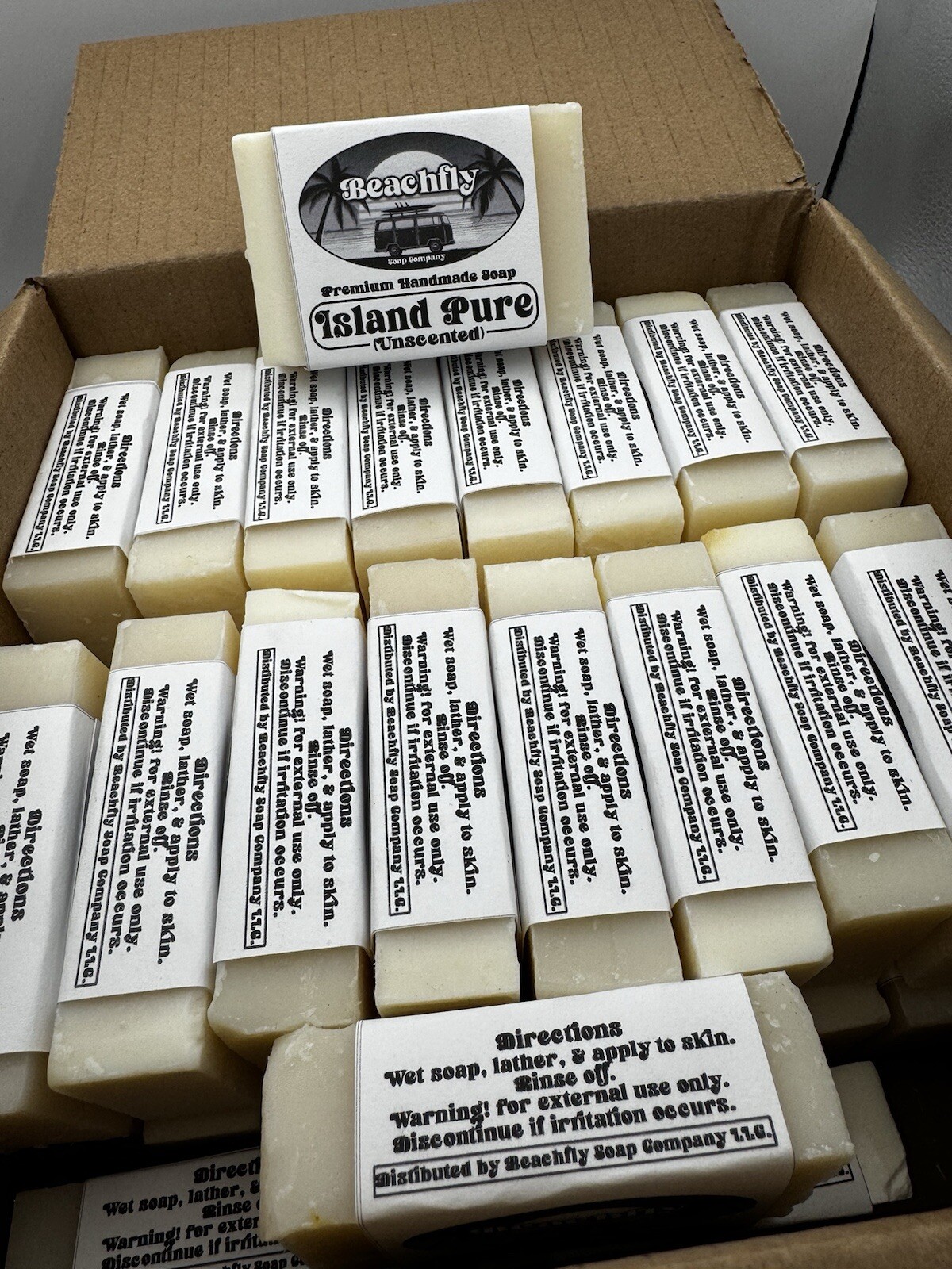 Unscented, Vegan, Cruelty Free, No Harsh Chemicals, Natural Soap