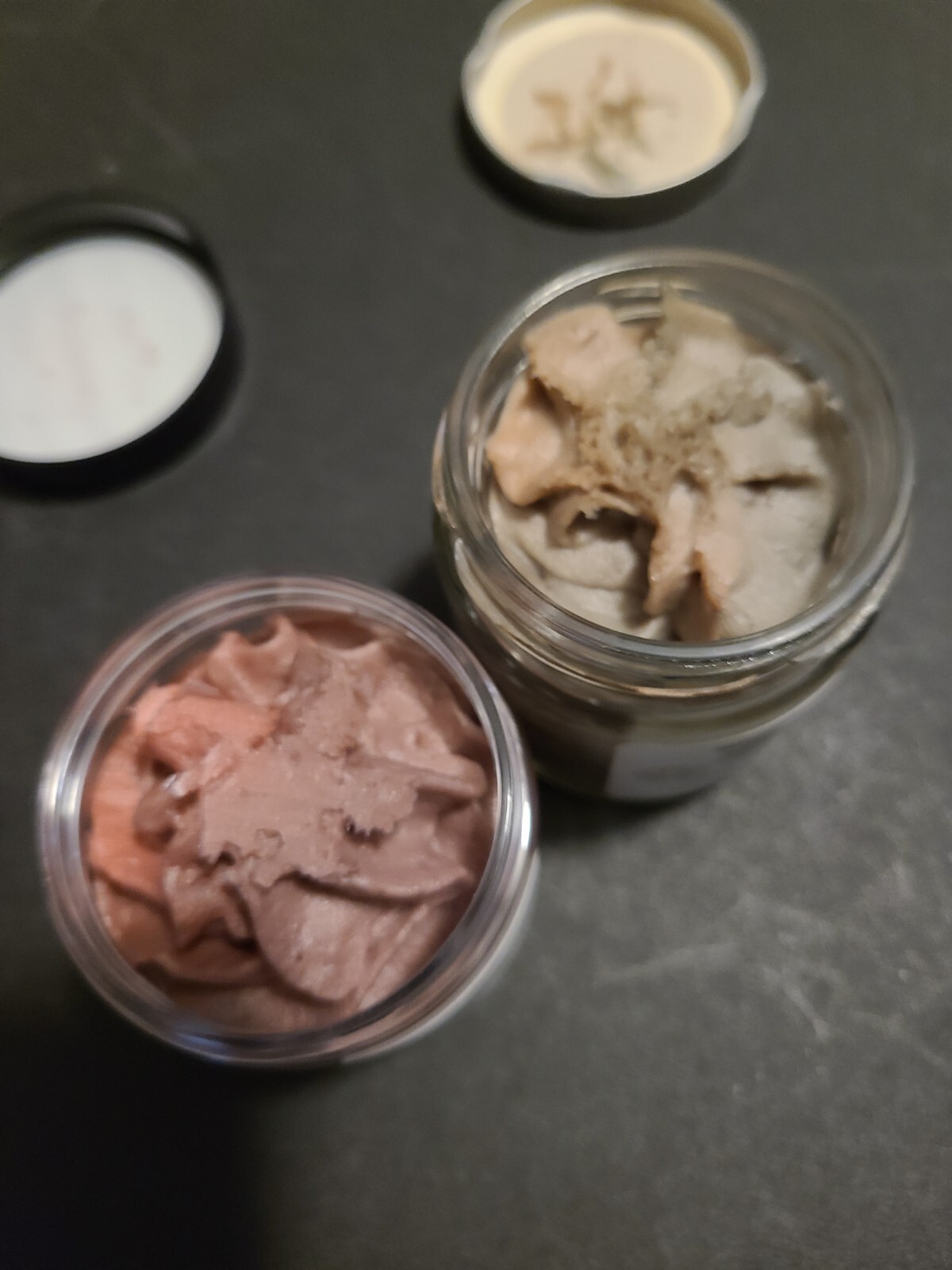New Lot Of 2 Whipped Soaps Carmel Apple & Cashmere Plum 5 Ounces Total