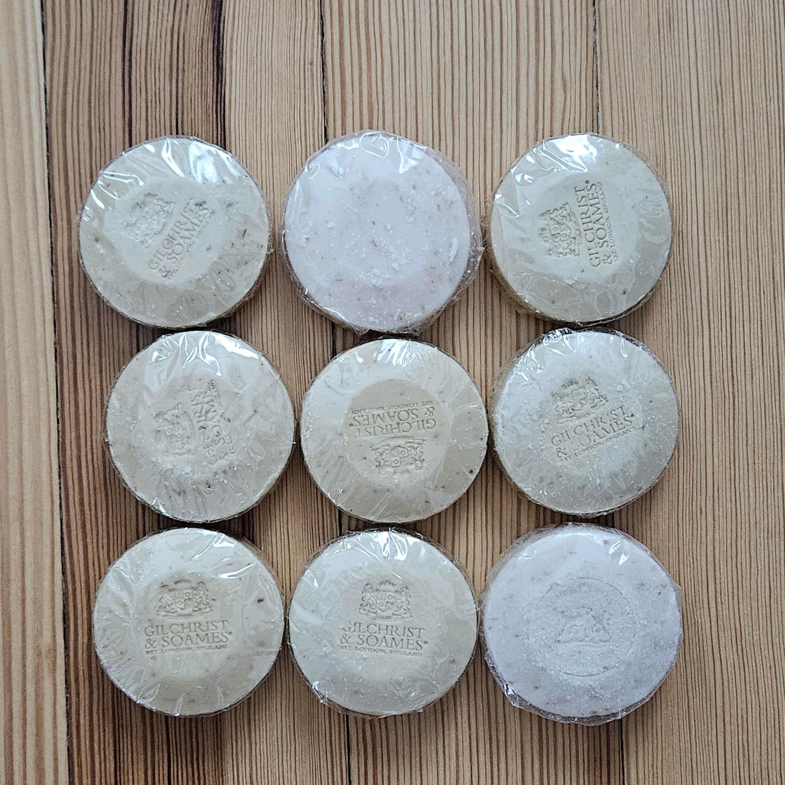 Gilchrist & Soames Cleansing Bar – Oatmeal Soap 1.5 oz Lot of 9