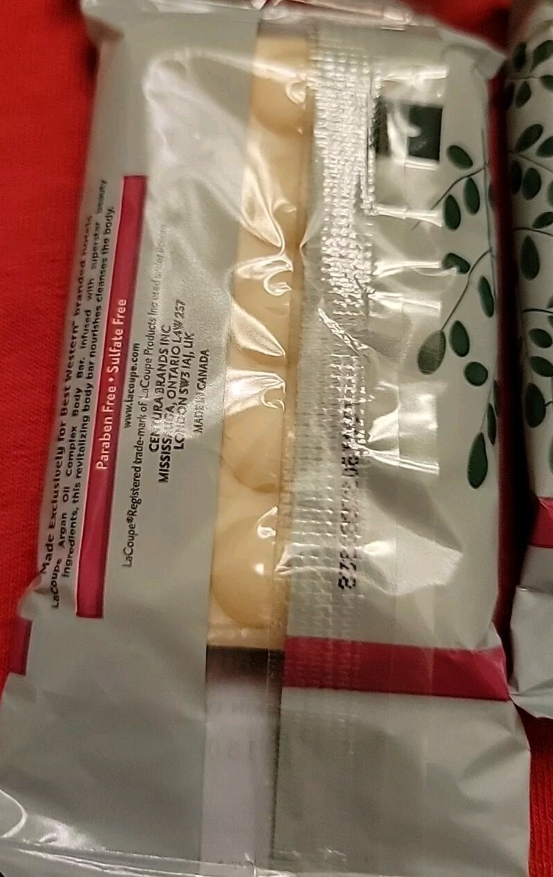 LOT of 20 – LACOUPE ‘ARGAN OIL COMPLEX’ Revitalizing FACIAL BAR SOAP 1.3 Oz