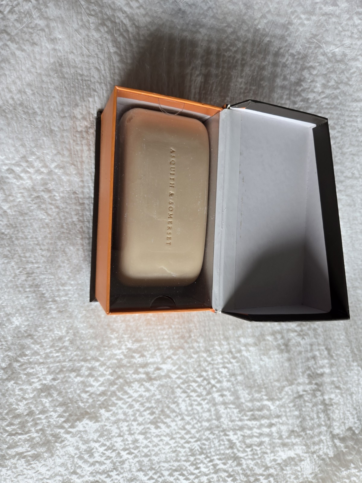 Asquith & Somerset Moisturizing Soap Bar Mandarin Scent 3.5 oz Rectangular