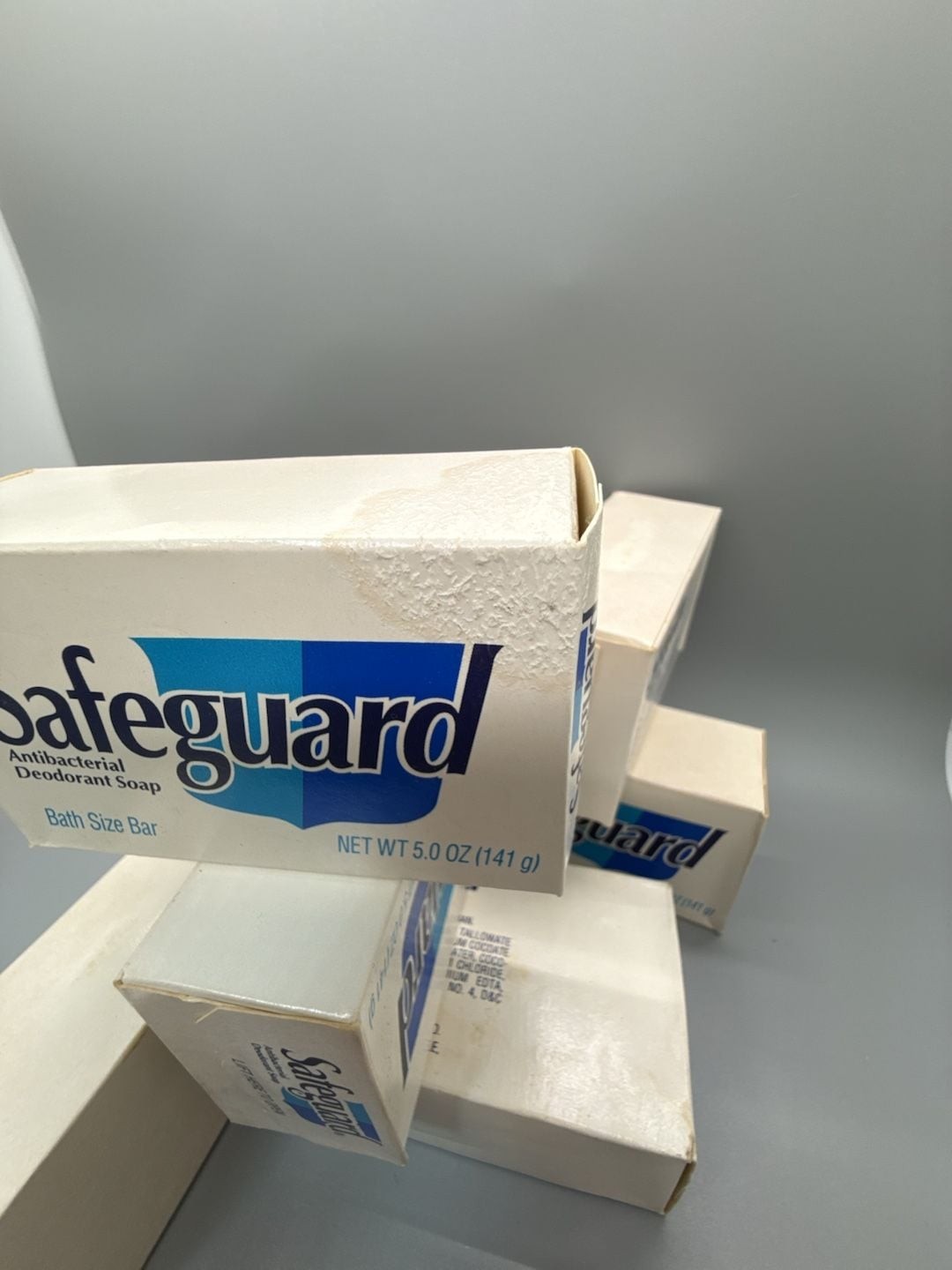 Safeguard Antibacterial Deodorant Beige Bath Sz Bar Soap 6 – 5 oz NOS 1994 Vtg